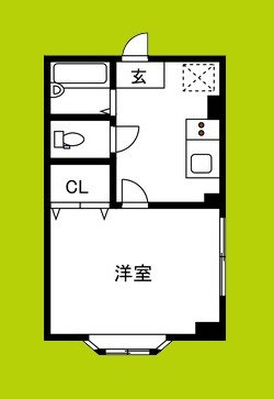 大道ハイツ 間取り