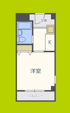 南堀江レヂデンス 間取り