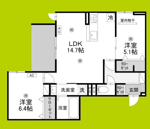 Green Village 間取り