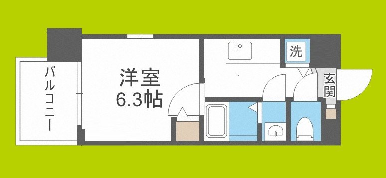 La Douceur桜川 間取り