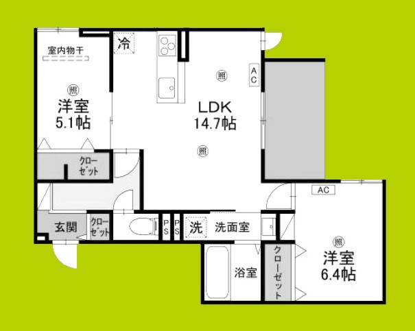Green Village 間取り