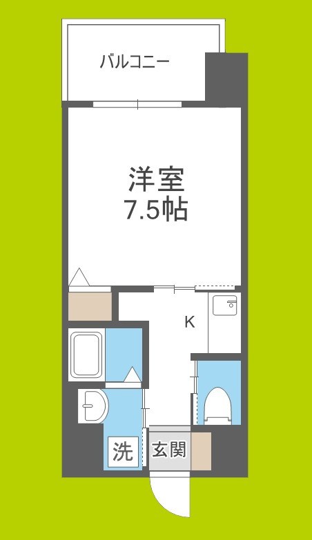 リヴィアス難波クラス 間取り