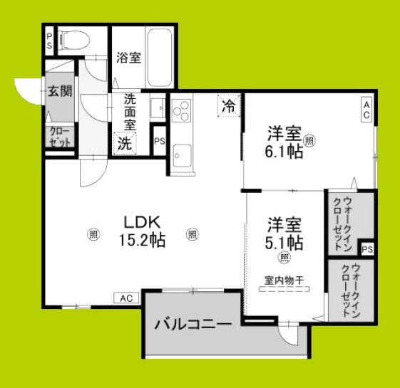 Green Village 間取り