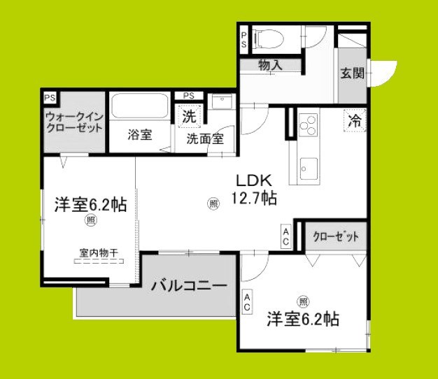 Green Village 間取り