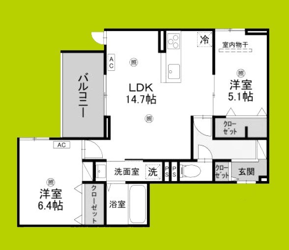 Green Village 間取り