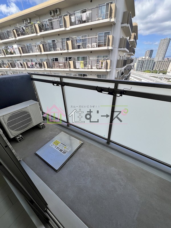 エスリード阿波座ノースプレイス ベランダ