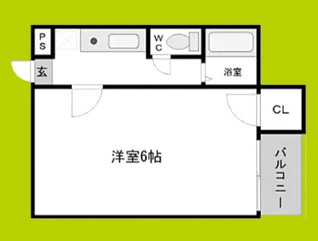 ライフステージ難波 間取り