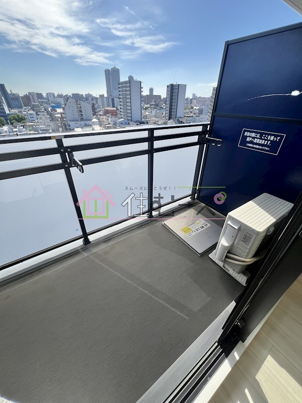 S-RESIDENCE大阪九条North ベランダ