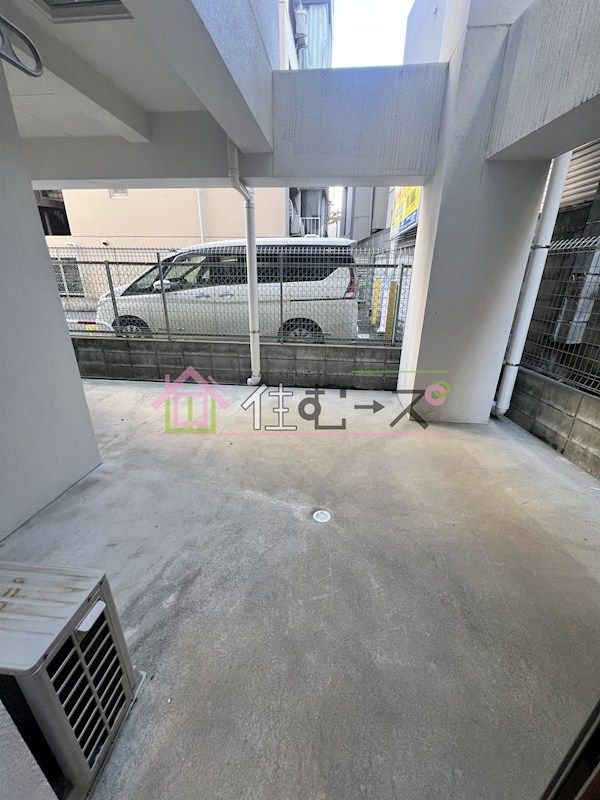 グランドゥール九条 ベランダ