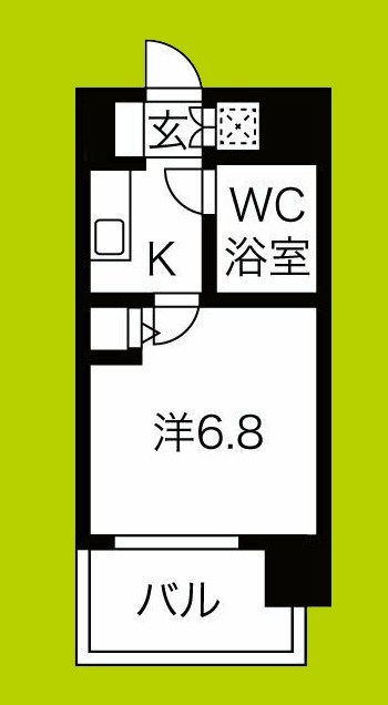 CLASS HILLS 難波南 間取り