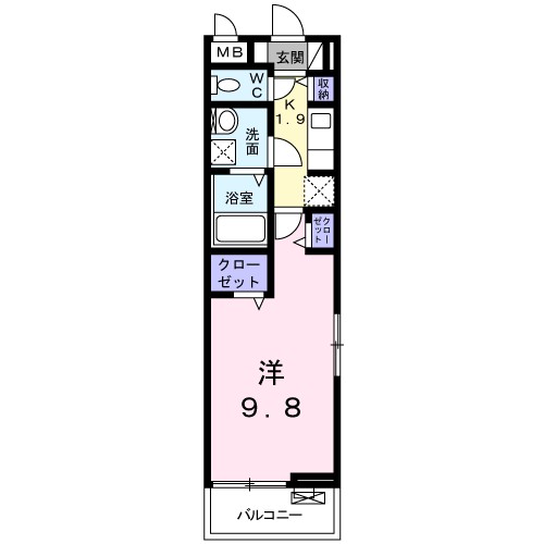 カメラート高見 間取り