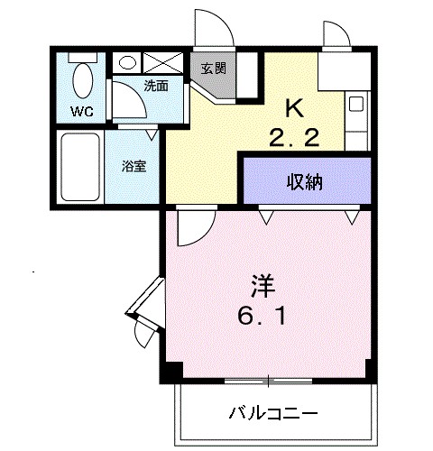 ヴィラ　ナカヤマ 間取り