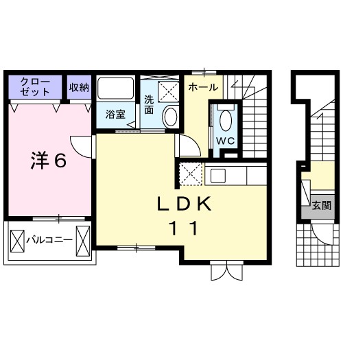 サンセール　ヤマビコ 間取り