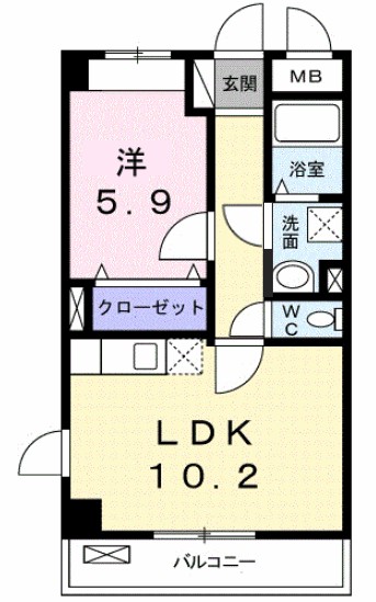 グレイスコート 間取り