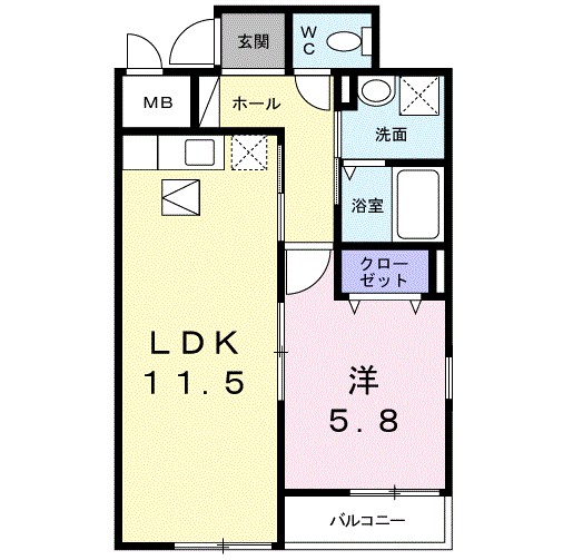 フルー　リール 間取り