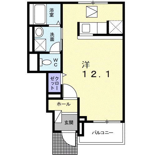 ラパン　ノアール 間取り