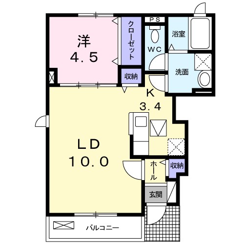 ピュア　メゾン 間取り