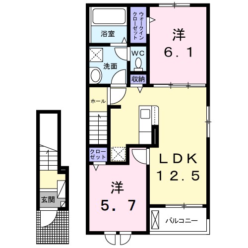 コンフォール北園 間取り