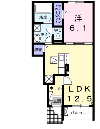 コンフォール北園 間取り