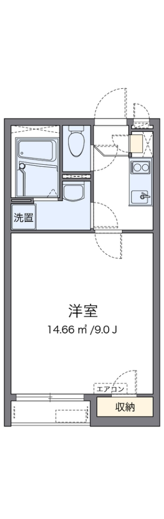 クレイノラ　ルーチェ 間取り