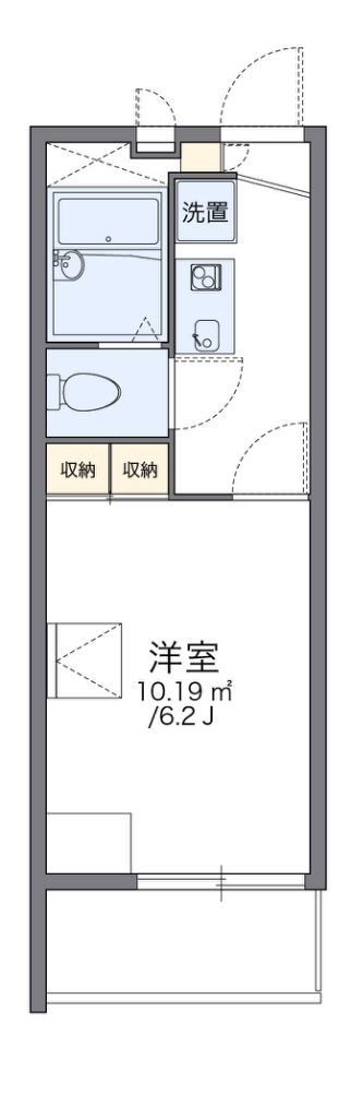 レオパレス東雲 間取り
