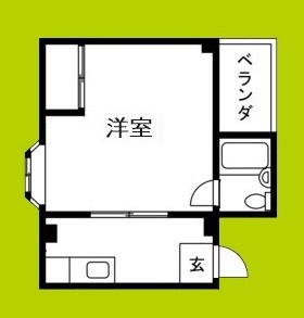 ハイツ都 間取り