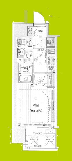 プレサンス西九条GATERISE 間取り