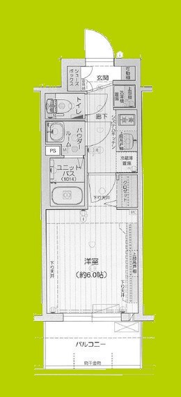 プレサンス西九条GATERISE 間取り