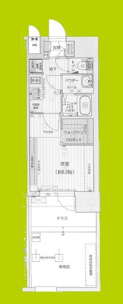 プレサンス西九条GATERISE 間取り