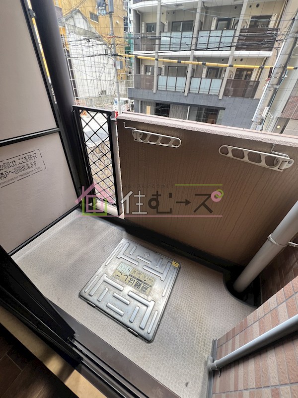 エステムコート大阪城南Ⅱ ベランダ