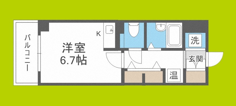 クリザンテーメ大手前 間取り