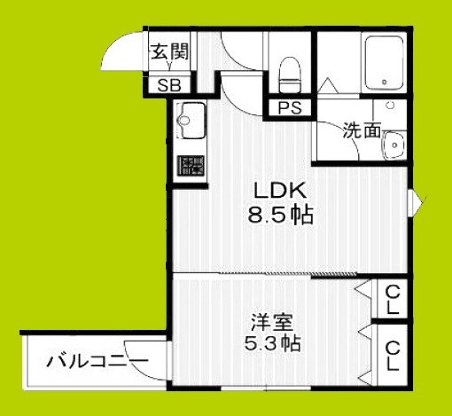 (仮称）La-Crea塚口本町 間取り