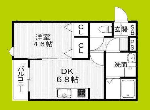 (仮称）La-Crea塚口本町 間取り