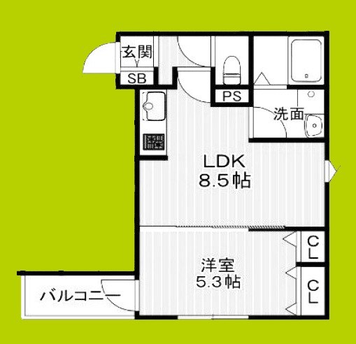 (仮称）La-Crea塚口本町 間取り