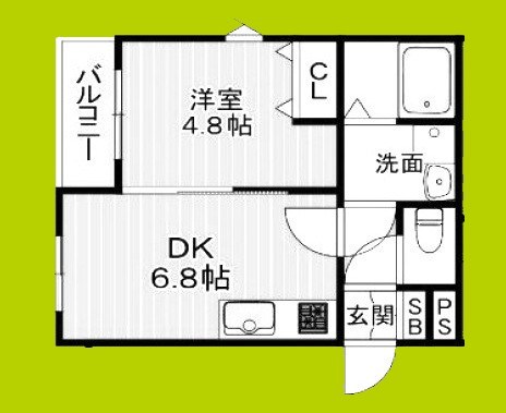 (仮称）La-Crea塚口本町 間取り