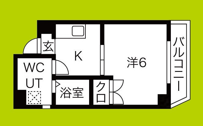 オズレジデンス天王寺WEST 間取り