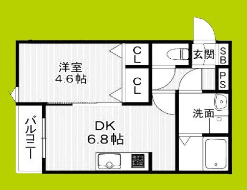 (仮称）La-Crea塚口本町 間取り