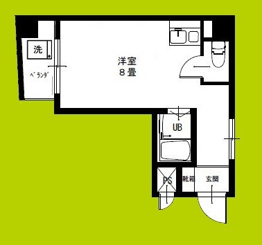 シャトー大手前 間取り