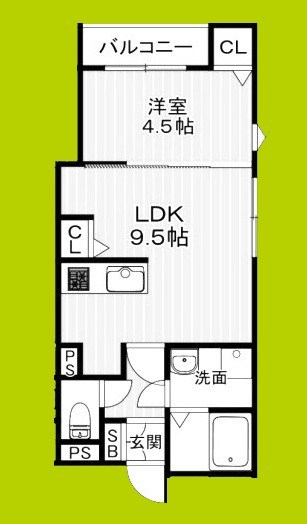 Kvell　Garden春日 間取り