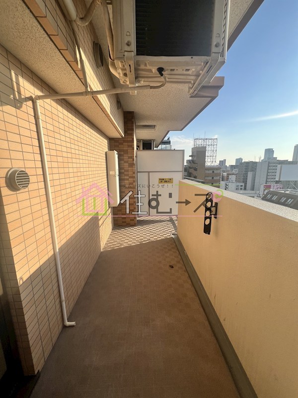 LUXE難波EAST ベランダ