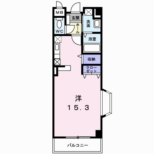 セレンディピティ　Ｏ・Ｖ 間取り