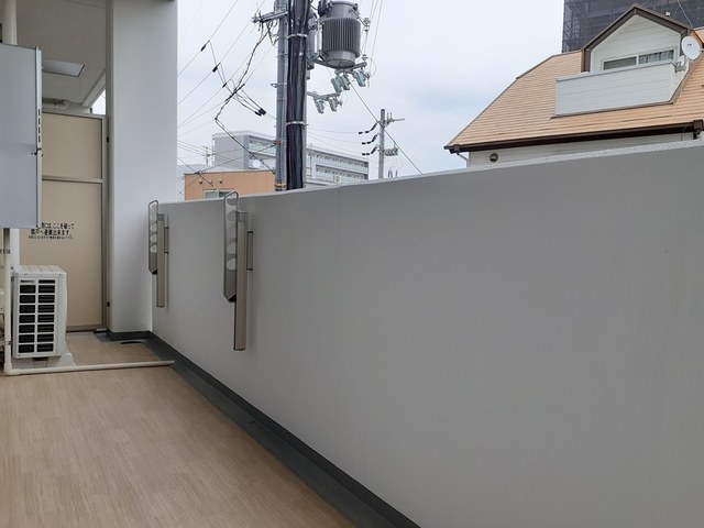 ムーンヒルズ大阪 ベランダ