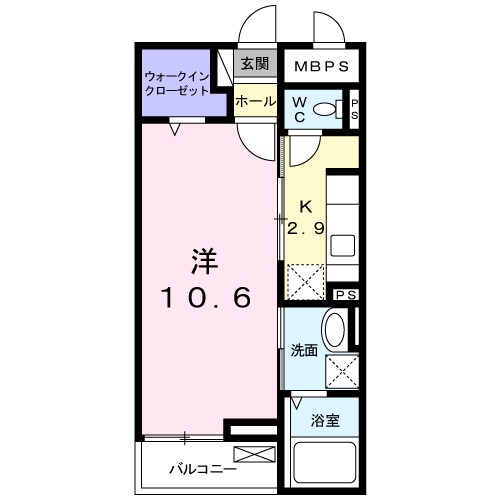 ヴォワ　ラクテ　ノース 間取り