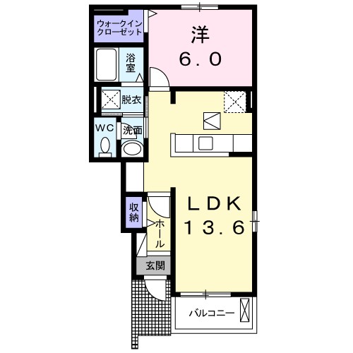 ベル　フィオーレ 間取り