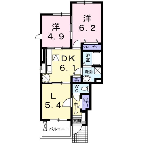 サニ－パ－クⅢ 間取り