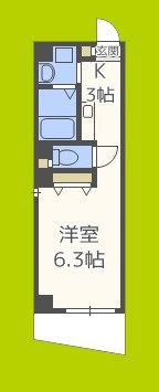 プライムタワー阿倍野40 間取り