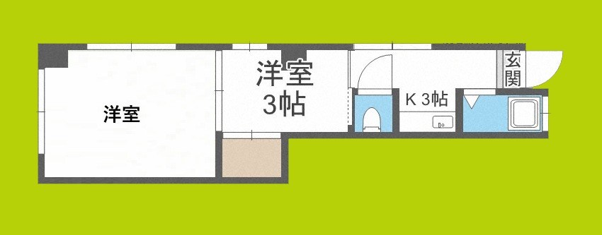 コーポ富士 間取り