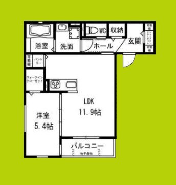 （仮称）大阪市住吉区長居西1丁目PJ 間取り