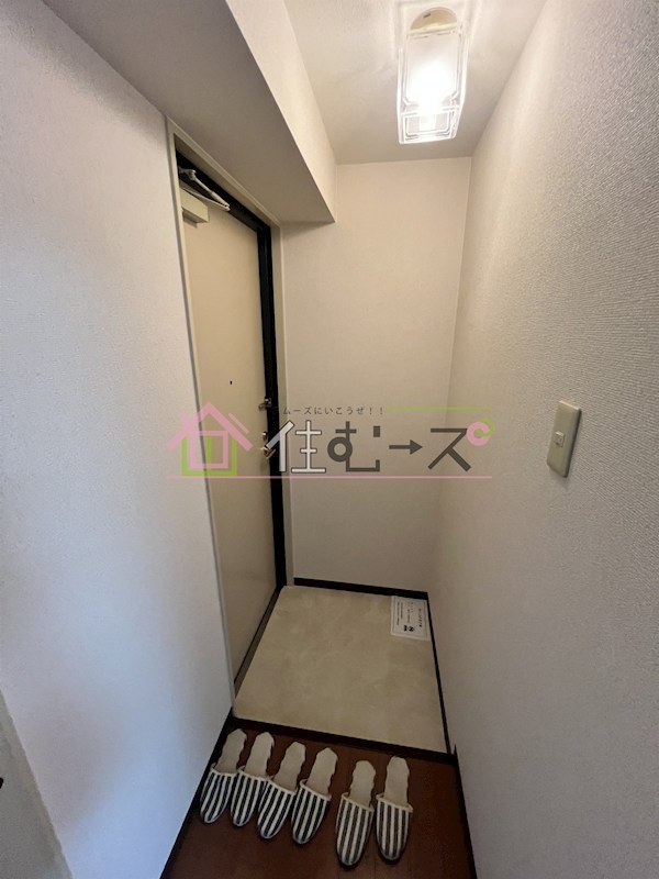 長居大発マンション 玄関