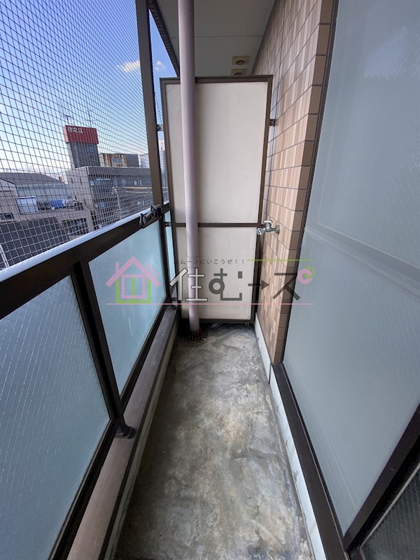 アレマーナ北加賀屋 ベランダ